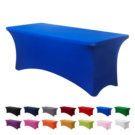 Indoor-Beauty Spandex Tablecloth 6FT Stretch Table