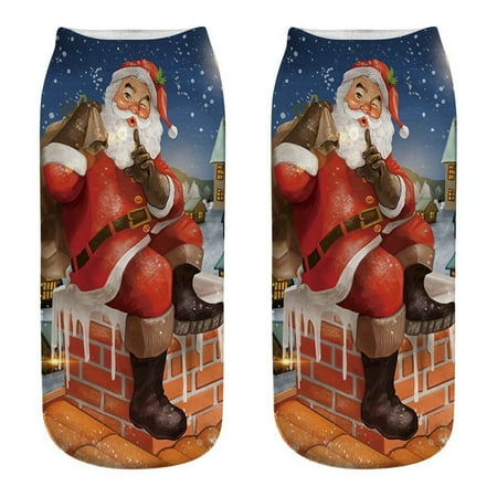 RPVATI Womens Soft Christmas Socks Winter Santa Elk Printing Low Cut Sock Warm Crew Socks for Women
RPVATI Womens Soft Christmas Socks Winter Santa Elk Printing Low Cut Sock Warm Crew Socks for Women