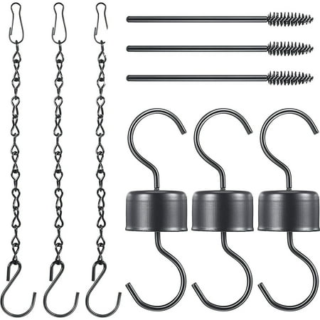 VIEGINE 9 Packs Hummingbird Feeder Accessory Moat Hooks 3 Clean Brushes for Hummingbird Oriole Feeders for Outdoors Pet F
VIEGINE 9 Packs Hummingbird Feeder Accessory Moat Hooks 3 Clean Brushes for Hummingbird Oriole Feeders for Outdoors Pet F
