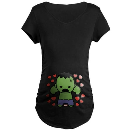 CafePress - Hulk Hearts Maternity Dark T Shirt - Maternity Dark T-Shirt