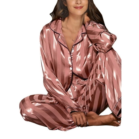 Glookwis Women Nightwear Shirt And Pants Wide Leg Loungewear Pjs Home Clothes Sleepwear Elastic Waist Sleeping Rose Red XL
Glookwis Women Nightwear Shirt And Pants Wide Leg Loungewear Pjs Home Clothes Sleepwear Elastic Waist Sleeping Rose Red XL