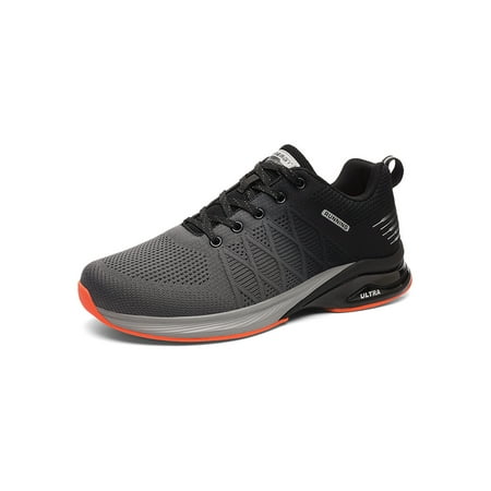 Lacyhop Men Sneakers Lace Up Athletic Shoes Low Top Running Shoe Hiking Breathable Trainers Lightweight Sport Gray 9
Lacyhop Men Sneakers Lace Up Athletic Shoes Low Top Running Shoe Hiking Breathable Trainers Lightweight Sport Gray 9