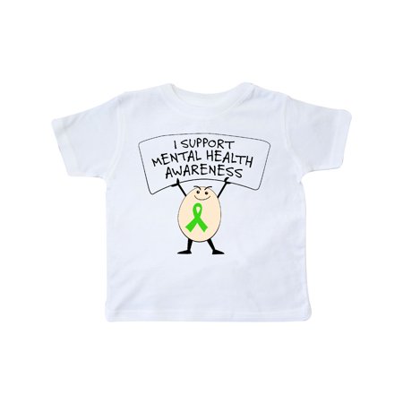 Inktastic I Support Mental Health Awareness green ribbon Gift Toddler Boy or Toddler Girl T-Shirt
Inktastic I Support Mental Health Awareness green ribbon Gift Toddler Boy or Toddler Girl T-Shirt