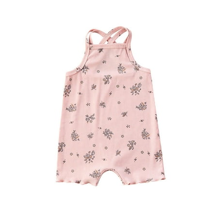 Sunisery Newborn Baby Girls One Piece Floral Romper Sleeveless Jumpsuit Bodysuit Summer Clothes Pink 0-3 Months
Sunisery Newborn Baby Girls One Piece Floral Romper Sleeveless Jumpsuit Bodysuit Summer Clothes Pink 0-3 Months