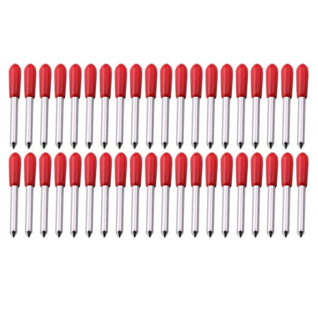 45 Degree for Cutting Plotter Blade High Hardness Tungsten Carbide Vinyl Cutter Knife Blade Machine Tool 40Pcs
45 Degree for Cutting Plotter Blade High Hardness Tungsten Carbide Vinyl Cutter Knife Blade Machine Tool 40Pcs