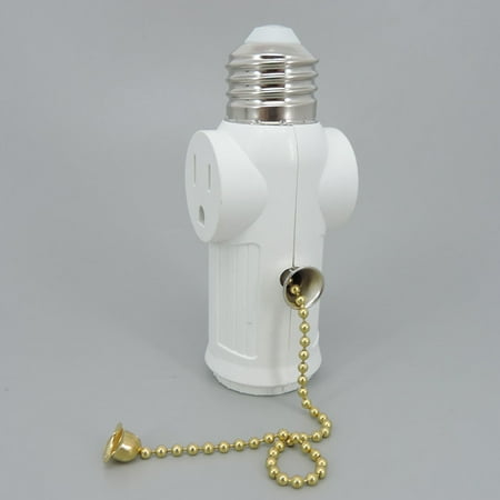 XUQIANG White Black US America power plug AC to E27 E26 to US Light Bulb Adapter Lamp Holder Base Socket Pull Chain Switch Conversion r1
XUQIANG White Black US America power plug AC to E27 E26 to US Light Bulb Adapter Lamp Holder Base Socket Pull Chain Switch Conversion r1