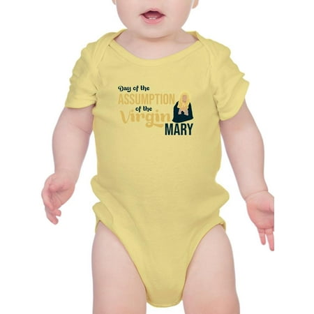 Day Of The Assumption Bodysuit Infant -Image by Shutterstock Newborn 
Day Of The Assumption Bodysuit Infant -Image by Shutterstock Newborn