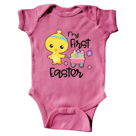 Inktastic My 1st Easter with Baby Chick and Eggs in Wagon Gift Baby Boy or Baby Girl Bodysuit
Inktastic My 1st Easter with Baby Chick and Eggs in Wagon Gift Baby Boy or Baby Girl Bodysuit