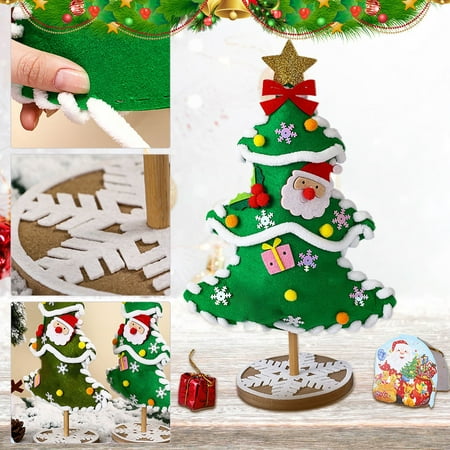 Feiboyy DIY Christmas Tree Handmade Craft Toys For Kids Creative Xmas Tree Festival Decorations Educational Toy
Feiboyy DIY Christmas Tree Handmade Craft Toys For Kids Creative Xmas Tree Festival Decorations Educational Toy