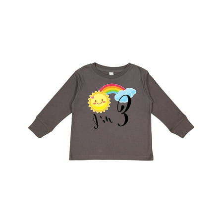 Inktastic I m 3- Third Birthday Sun Rainbow Gift Toddler Boy or Toddler Girl Long Sleeve T-Shirt
Inktastic I m 3- Third Birthday Sun Rainbow Gift Toddler Boy or Toddler Girl Long Sleeve T-Shirt