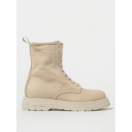 Woolrich Flat Ankle Boots Woman Beige Woman