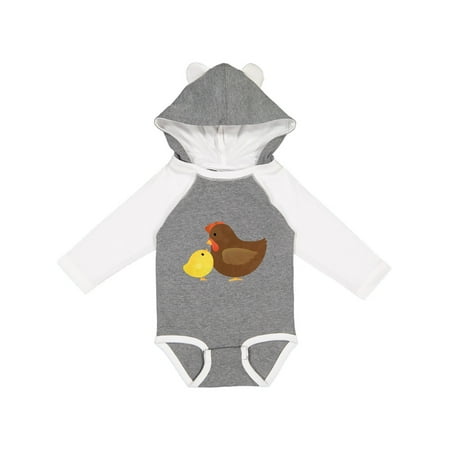 Inktastic Hen and Chick Farm Animals Gift Baby Boy or Baby Girl Long Sleeve Bodysuit
Inktastic Hen and Chick Farm Animals Gift Baby Boy or Baby Girl Long Sleeve Bodysuit