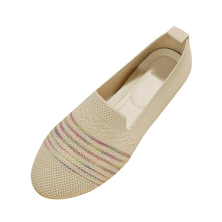 nsendm Female Shoes Adult Women Comfortable Heels Women Casual Shoes Flat Bottom Round Toe Lightweight Flying Mesh Women Casual Dress Shoes Beige 7.5
nsendm Female Shoes Adult Women Comfortable Heels Women Casual Shoes Flat Bottom Round Toe Lightweight Flying Mesh Women Casual Dress Shoes Beige 7.5