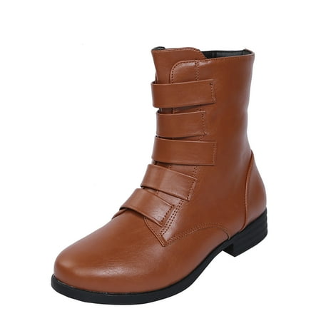 KBKYBUYZ Women s Medium Tube Round Head Solid Side Zipper Low Heel Short Boots Shoes
KBKYBUYZ Women s Medium Tube Round Head Solid Side Zipper Low Heel Short Boots Shoes
