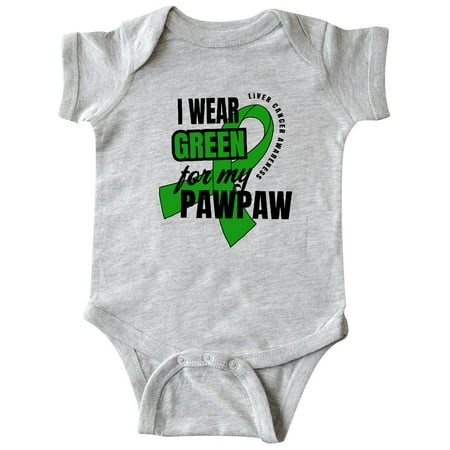 Inktastic I Wear Green For My Pawpaw Liver Cancer Awareness Gift Baby Boy or Baby Girl Bodysuit
Inktastic I Wear Green For My Pawpaw Liver Cancer Awareness Gift Baby Boy or Baby Girl Bodysuit