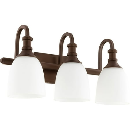 Bathroom Vanity 3 Light With Oiled Bronze Finish Medium Base Bulbs 20 inch 300 Watts
Bathroom Vanity 3 Light With Oiled Bronze Finish Medium Base Bulbs 20 inch 300 Watts