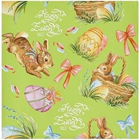 Hyjoy 20*20in Easter Bunny Eggs Cloth Napkins Set of 4 Oversized Washable Reusable Polyester Dinner Table Napkins for Family Restaurant Party Decor
Hyjoy 20*20in Easter Bunny Eggs Cloth Napkins Set of 4 Oversized Washable Reusable Polyester Dinner Table Napkins for Family Restaurant Party Decor