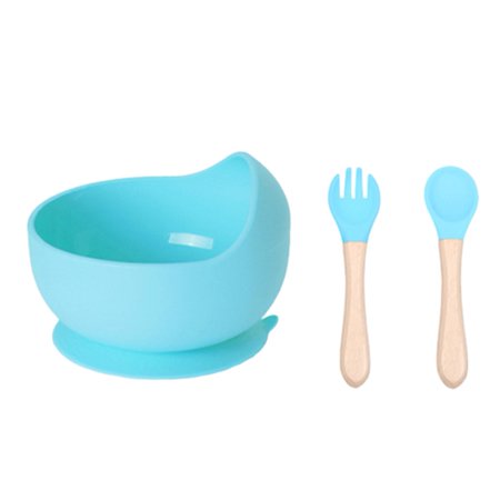 Baby Feeding Set | Silicone Suction Baby Bowl with Spoon and Fork | Non-slip Baby Feeding Eating Supplies for Babies Kids Toddlers Infant
Baby Feeding Set | Silicone Suction Baby Bowl with Spoon and Fork | Non-slip Baby Feeding Eating Supplies for Babies Kids Toddlers Infant