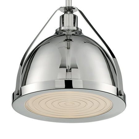 Nuvo Lighting 60/7202 Barbett 13 Wide Pendant - Nickel