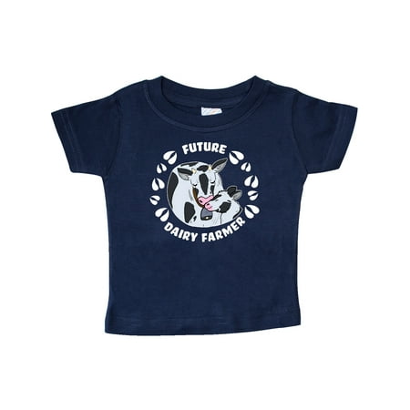 Inktastic Future Dairy Farmer with cute Black and White Holstein Cows Gift Baby Boy or Baby Girl T-Shirt
Inktastic Future Dairy Farmer with cute Black and White Holstein Cows Gift Baby Boy or Baby Girl T-Shirt