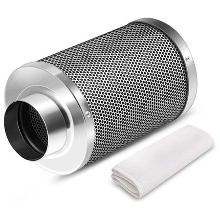 4 Inch Air Carbon Filter Odor Control Reversible Flange Pre-Filter Included Smelliness Scrubber for Grow Tent Rooms
4 Inch Air Carbon Filter Odor Control Reversible Flange Pre-Filter Included Smelliness Scrubber for Grow Tent Rooms