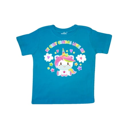 Inktastic My Great Grandma Loves Me with Cute Rainbow Unicorn Gift Toddler Boy or Toddler Girl T-Shirt
Inktastic My Great Grandma Loves Me with Cute Rainbow Unicorn Gift Toddler Boy or Toddler Girl T-Shirt