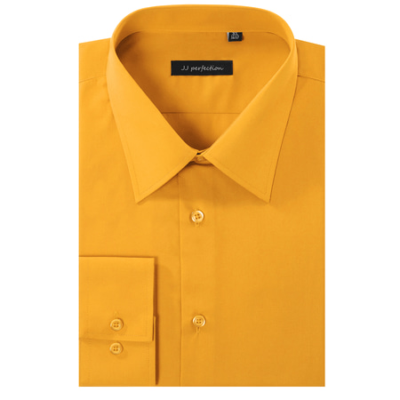 JJ Perfection Men's Slim Fit Long Sleeve Button Down Dress Shirt