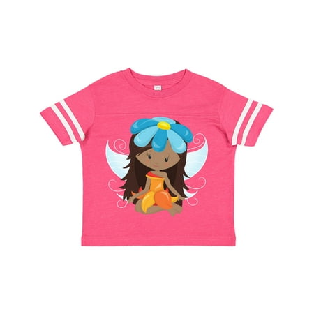 Inktastic African American Fairy Fairy With Blue Flower Gift Toddler Toddler Girl T-Shirt
Inktastic African American Fairy Fairy With Blue Flower Gift Toddler Toddler Girl T-Shirt