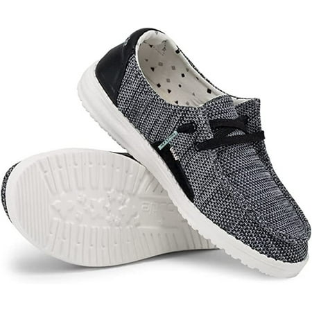 Hey Dude Women s Wendy Sox Sparkling Black| Women’s Shoes