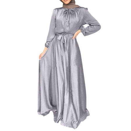 Long Dress Robe for Women Ramadan Traditional Hijab Dress Set Summer Ventilative Clothes
Long Dress Robe for Women Ramadan Traditional Hijab Dress Set Summer Ventilative Clothes