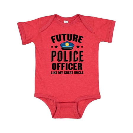 Inktastic Future Police Officer Like My Great Uncle Gift Baby Boy or Baby Girl Bodysuit
Inktastic Future Police Officer Like My Great Uncle Gift Baby Boy or Baby Girl Bodysuit