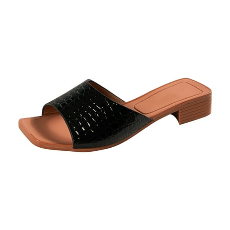 Women s Slide Sandals Open Toe Slip-on Beach Breathable Flat Sandals Casual Slippers Sandals Summer Cute Dressy Beach Slip on Sandals Platform Sandals
Women s Slide Sandals Open Toe Slip-on Beach Breathable Flat Sandals Casual Slippers Sandals Summer Cute Dressy Beach Slip on Sandals Platform Sandals