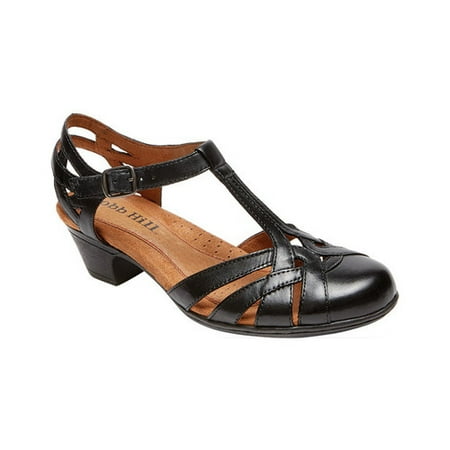 Women s Rockport Cobb Hill Aubrey T Strap Sandal