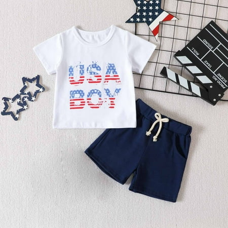 Lilgiuy Baby Girls Boys 4th of July Outfit American Flag Tee Romper Short Pants Infant Independence Day Clothes Set Clearance
Lilgiuy Baby Girls Boys 4th of July Outfit American Flag Tee Romper Short Pants Infant Independence Day Clothes Set Clearance