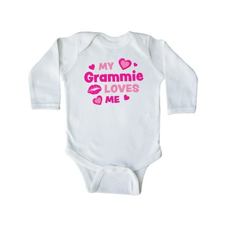 Inktastic Valentine s Day My Grammie Loves Me Hearts and Lips Gift Baby Boy or Baby Girl Long Sleeve Bodysuit
Inktastic Valentine s Day My Grammie Loves Me Hearts and Lips Gift Baby Boy or Baby Girl Long Sleeve Bodysuit