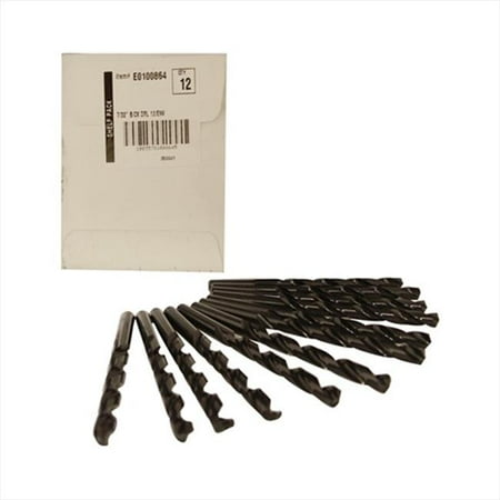 Disston E0100864 Blu-Mol 0.22 In. Diameter Black Oxide Jobber Length Drill Bit- 12 Pack
Disston E0100864 Blu-Mol 0.22 In. Diameter Black Oxide Jobber Length Drill Bit- 12 Pack