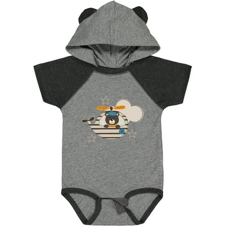 Inktastic Baby Bear Helicopter Boy Outfit Gift Baby Boy Bodysuit