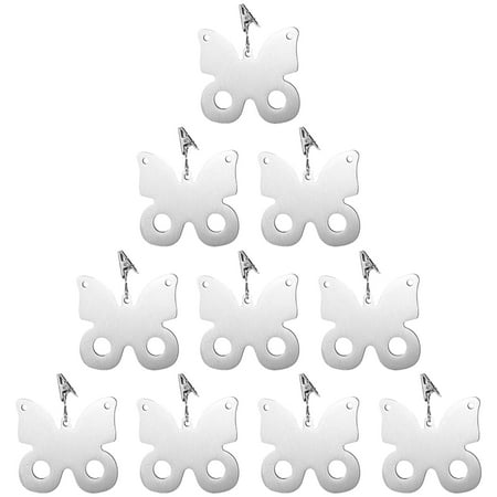 10pcs/set Stainless Steel For Tabletops DIY Table Cloth Weights Clip Cute Modern
10pcs/set Stainless Steel For Tabletops DIY Table Cloth Weights Clip Cute Modern
