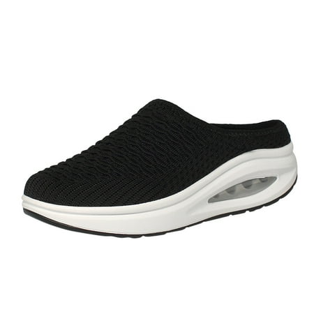 Openwork Sneakers for Women Womens Shoes Solid color Rocking Bottom Casual Shoes Hollow Breathable Fashion Flat Bottom Rocking Shoes Sneakers Black
Openwork Sneakers for Women Womens Shoes Solid color Rocking Bottom Casual Shoes Hollow Breathable Fashion Flat Bottom Rocking Shoes Sneakers Black
