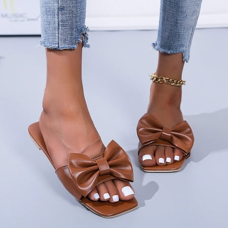 Aayomet Woman Slippers Women Shoes Fashion Slippers Flat Open Toe Slippers Summer Casual Fashion Sandals Bathroom Slippers Brown 9.5
Aayomet Woman Slippers Women Shoes Fashion Slippers Flat Open Toe Slippers Summer Casual Fashion Sandals Bathroom Slippers Brown 9.5