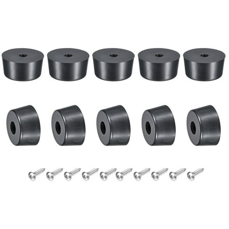 Uxcell 0.55 H x 1.1 W Rubber Bumper Feet with Stainless Steel Washer and Screws 25Pack
Uxcell 0.55 H x 1.1 W Rubber Bumper Feet with Stainless Steel Washer and Screws 25Pack