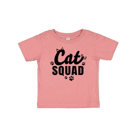 Inktastic Cat Squad with Paw Prints Gift Baby Boy or Baby Girl T-Shirt 
Inktastic Cat Squad with Paw Prints Gift Baby Boy or Baby Girl T-Shirt