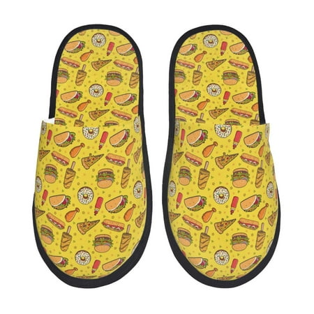 Disketp Fast Food 1 Fuzzy House Memory Foam Slippers Furry Fur Lined Bedroom Shoes Cozy Indoor-Medium
Disketp Fast Food 1 Fuzzy House Memory Foam Slippers Furry Fur Lined Bedroom Shoes Cozy Indoor-Medium