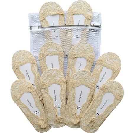 Women s 10 Pairs No Show Socks Non Slip Liner Low Cut Invisible Hidden Thin Cotton Casual for Flats Pumps Loafers Ballets High-Heels (LACE TYPE 2) 
Women s 10 Pairs No Show Socks Non Slip Liner Low Cut Invisible Hidden Thin Cotton Casual for Flats Pumps Loafers Ballets High-Heels (LACE TYPE 2)