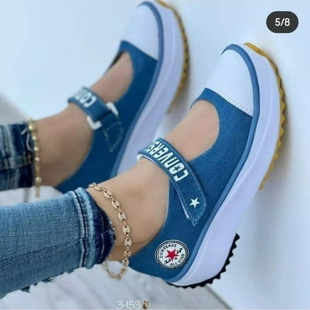 Women s Casual Breathable Walking Shoes Lady Fashion Mary Jane Sneakers Adjustable Lightweight Thick-soled Canvas Shoe
Women s Casual Breathable Walking Shoes Lady Fashion Mary Jane Sneakers Adjustable Lightweight Thick-soled Canvas Shoe