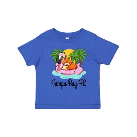 Inktastic Tampa Bay Florida Flamingo Gift Toddler Toddler Girl T-Shirt