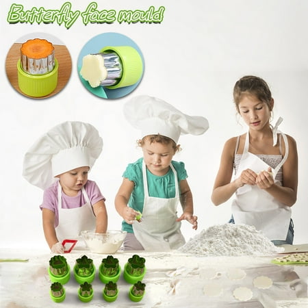 Yedhsi Baking Molds 8Pcs Stainless Steel Fruit Vegetable Cutter Shapes Set Mini Cookie Cutter Mold Wholesale
Yedhsi Baking Molds 8Pcs Stainless Steel Fruit Vegetable Cutter Shapes Set Mini Cookie Cutter Mold Wholesale