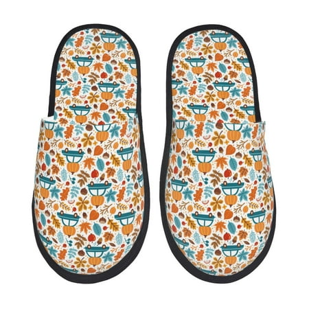 Yiaed Falling Pumpkins On Car Print Unisex House Slippers Slip on Warm Shoes Indoor Outdoor with Anti-slip sole-Large
Yiaed Falling Pumpkins On Car Print Unisex House Slippers Slip on Warm Shoes Indoor Outdoor with Anti-slip sole-Large