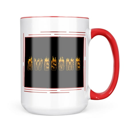 Neonblond Awesome Fire Flames Hot Mug gift for Coffee Tea lovers
