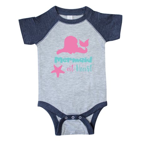 Inktastic Mermaid At Heart Mermaid Silhouette - Pink Blue Gift Baby Girl Bodysuit
Inktastic Mermaid At Heart Mermaid Silhouette - Pink Blue Gift Baby Girl Bodysuit